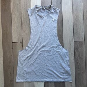 Gymshark Light Gray Muscle Tee